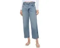 Брюки 7 For All Mankind Stovepipe Straight Ankle с завышенной талией