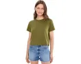 Футболка Bella Tee Slub Madewell Varsity Red хлопковая классическая