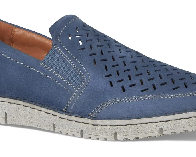 Кроссовки Josef Seibel Ruben 27 из нубука с перфорацией и ручной строчкой