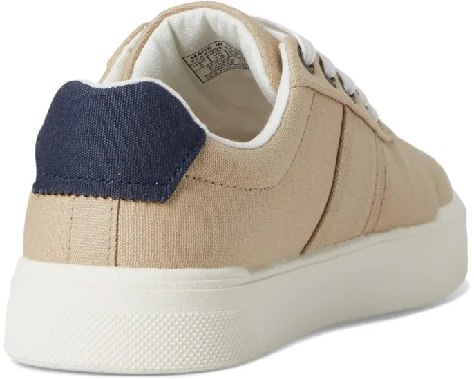 Кроссовки Polo Ralph Lauren Kids Frazier Casual Canvas для детей с верхом из хлопка