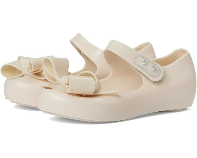 Балетки Ultragirl Classy с двойным бантом и водонепроницаемые от Mini Melissa