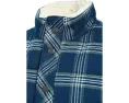 Детская стеганая жилетка Janie and Jack в клетку с начесом