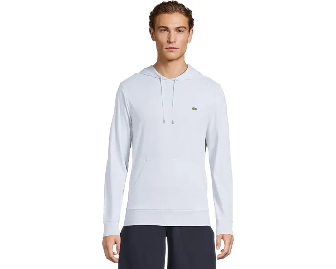 Толстовка Lacoste с капюшоном из хлопкового джерси