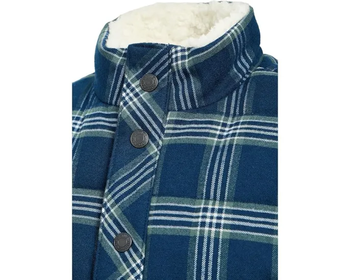 Детская стеганая жилетка Janie and Jack в клетку с начесом