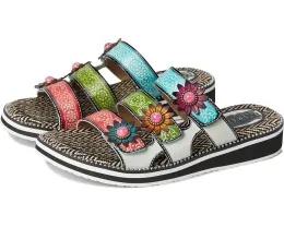 L'Artiste by Spring Step Сандалии Maryse с тремя ремешками и плетеной стелькой