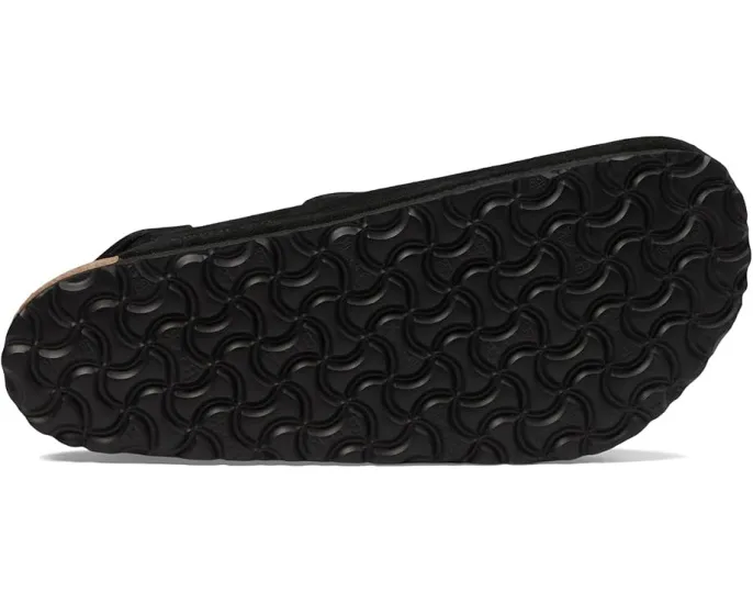 Клоги Birkenstock Tokio из замши с задним ремешком на пряжке