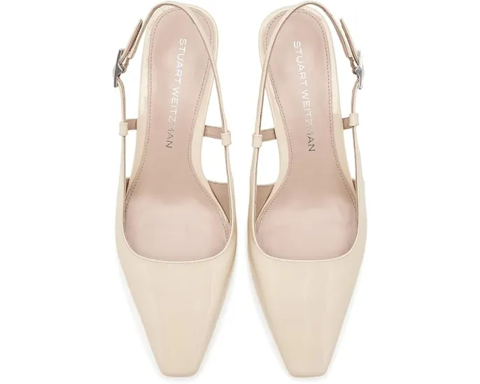 Босоножки Baby Babette Slingback Stuart Weitzman на каблуке