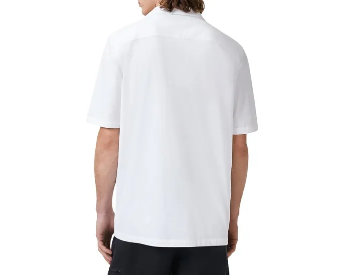 Рубашка AllSaints Hudson с коротким рукавом из органического хлопка