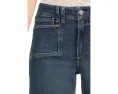 Джинсы Paige Anessa Set In Pockets Raw Hem In Amoroso с широкими штанинами