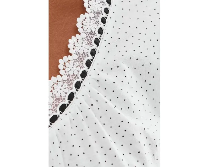 Eileen West комплект пижамы из хлопка с длинными брюками