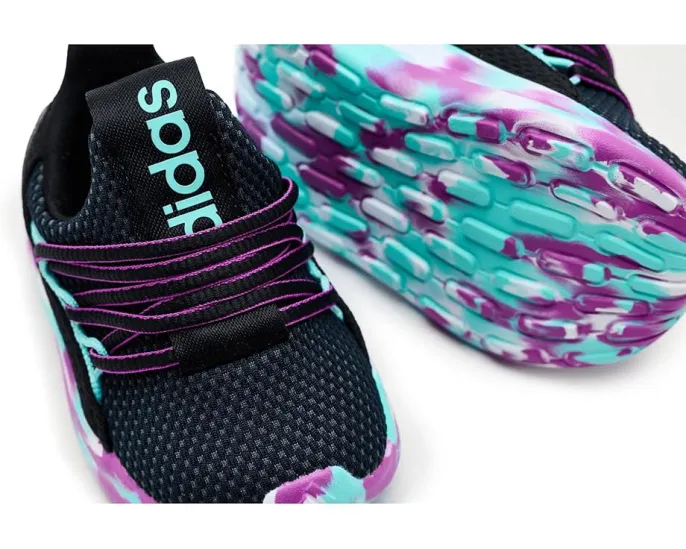 adidas Kids Lite Racer Adapt 7.0 детские кроссовки с эластичными шнурками из переработанных материалов