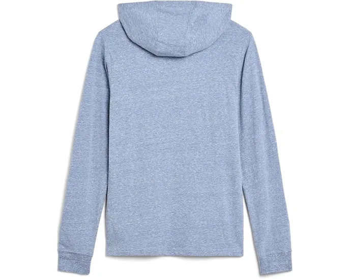 Детская футболка Adidas с капюшоном Snow Heather длинным рукавом