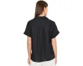 Льняная рубашка Linen Short Sleeve Camp Shirt от Lauren Ralph Lauren