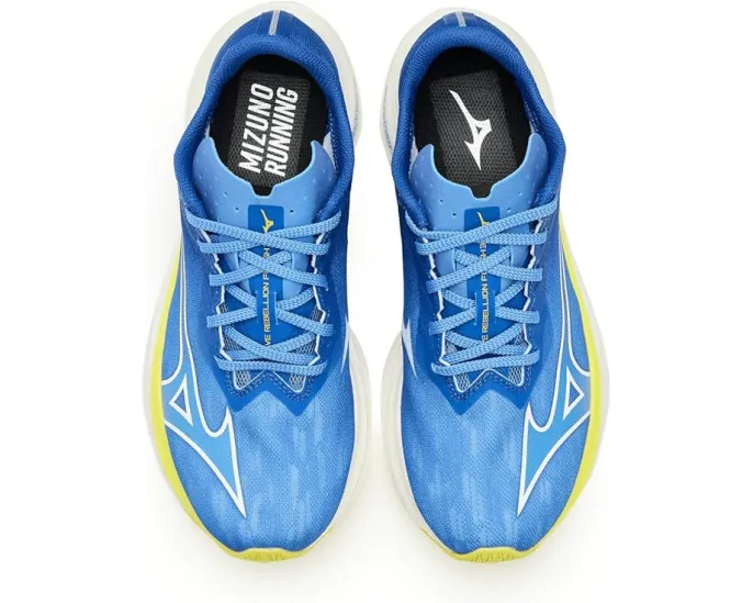 Беговые кроссовки Mizuno Wave Rebellion Flash 3 с технологией Smooth Speed Assist и пластиной Wave
