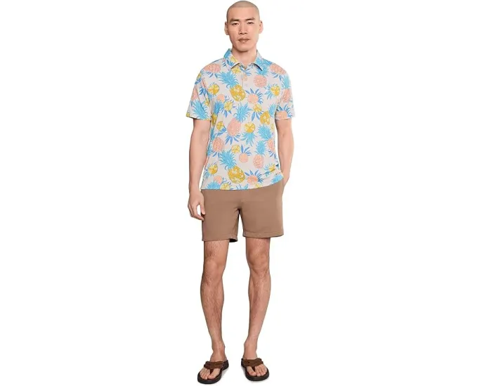 Поло Chubbies The Citrus Punch со вставками из спандекса