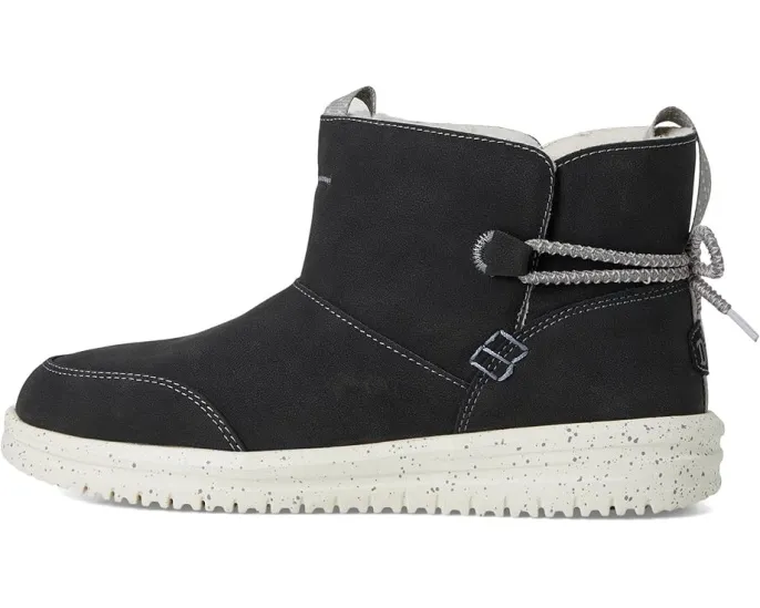 Hey Dude Kids Camden Bow Boots Cozy детские сапожки с бантом и искусственным мехом