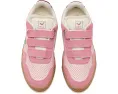 Кроссовки VEJA Kids Small V-90 на липучке с кожаным верхом