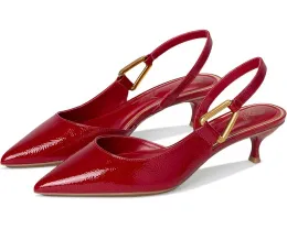 Туфли Vince Camuto Inari на каблуке kitten heel с геометрической пряжкой