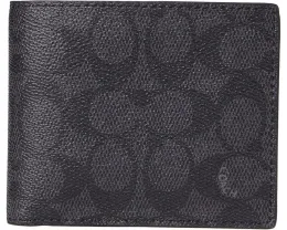 COACH 3-in-1 in Signature с вынимаемым блоком для документов и отделениями для купюр