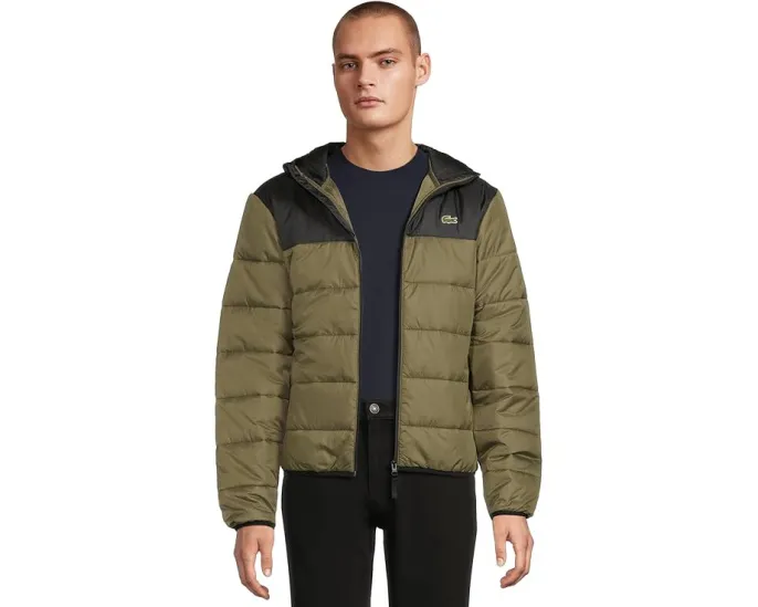 Куртка Lacoste Water-Repellent Quilted Puffed с утеплителем и водоотталкивающей пропиткой