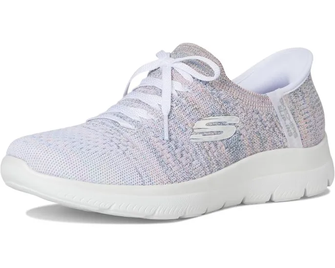 Skechers Summits Hands Free Slip-INS с фиксированными эластичными шнурками и памятью формы