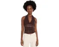Топ Flirty Frills Halter Free People кружевной