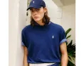 Классическая футболка Polo Ralph Lauren с круглым вырезом и вышитым логотипом