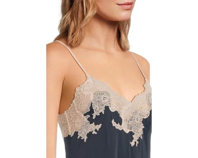 Natori Шемиз Enchant 34 дюйма (86.36 см) с кружевной отделкой и регулируемыми бретелями