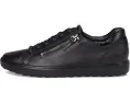 Кроссовки ECCO Soft 7 Side Zip Lace с боковой молнией и кожаным верхом
