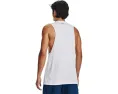 Мужской майка Under Armour Left Chest Cutoff с усиленной подвижностью