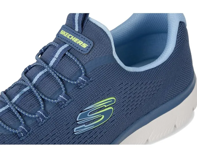 Кроссовки SKECHERS Summits Radiant Flow с технологией No Tie Fit