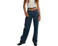 Джинсы Free People Tennessee Low Rise Bf с поясом на шлевках и пятью карманами