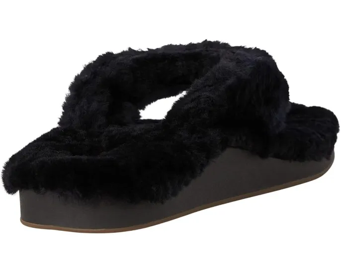 OluKai Kipe'a Heu домашние тапочки с подкладкой из овчины