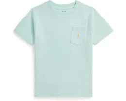 Детская футболка Polo Ralph Lauren из хлопкового джерси с карманом