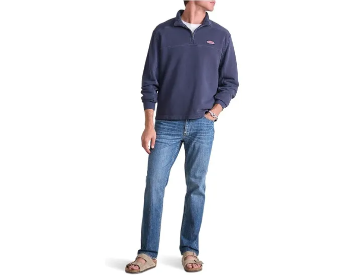 Джинсы Vineyard Vines Slim Straight Denim с прямым кроем и средней посадкой