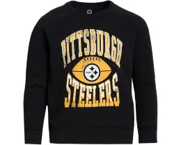 Футболка Junk Food Clothing Kids с длинным рукавом и принтом Pittsburgh Steelers для детей