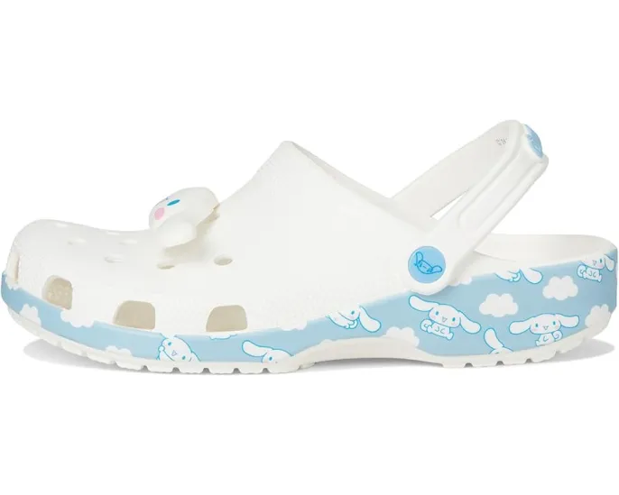 Кроксы Crocs Classic Hello Kitty с ремешком