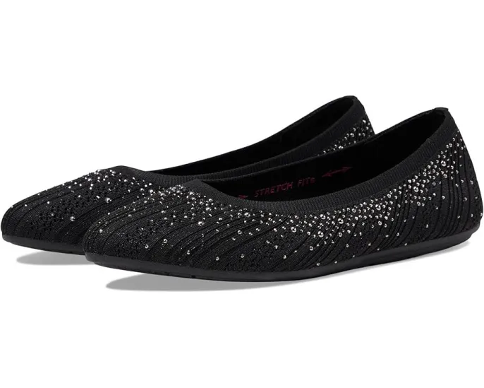 Балетки Skechers Cleo 2.0 Glitzy Daze с жемчугом и стразами