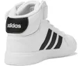 Детские кроссовки Adidas Grand Court Mid с регулируемой липучкой и круглым носком