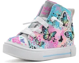 Детские кроссовки SKECHERS KIDS Twinkle Sparks с подсветкой и бабочками