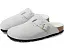 Классические сабо Boston с овчиной из мягкой замши Birkenstock