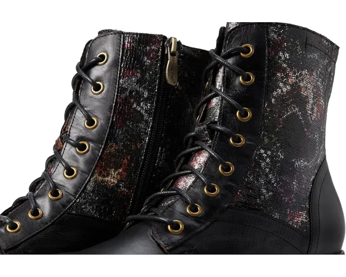 Ботильоны L'Artiste by Spring Step Marty-Met с металлическим эффектом и цветочным принтом