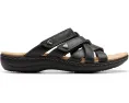Плоские сандалии Clarks Laurieann Bali с открытым мысом и технологией Cushion Plus