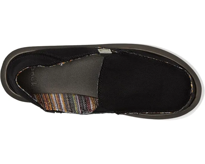 Кроссовки Sanuk Donna Hemp Two-Tone из конопляного хлопка на резиновой подошве