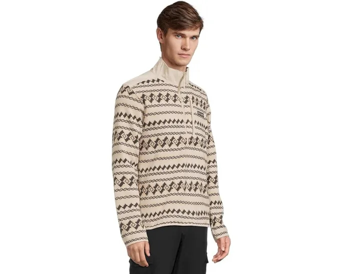 Колумбия Свитер Sweater Weather с принтом и полузастежкой молнией