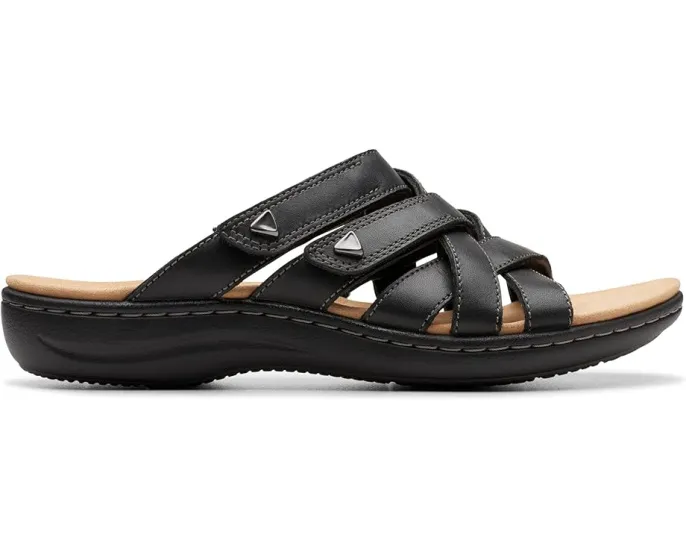 Плоские сандалии Clarks Laurieann Bali с открытым мысом и технологией Cushion Plus
