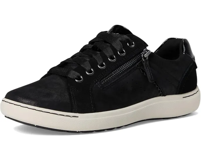 Кроссовки Clarks Nalle Zen из нубука и замши с боковой молнией