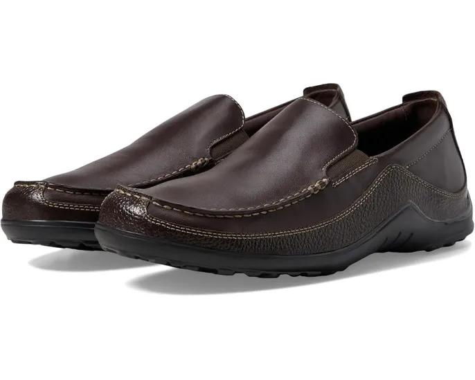 Мокасины Cole Haan Tucker Venetian из кожи с эластичными вставками