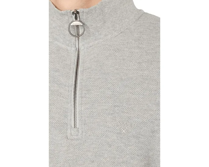 Свитшот Barbour Pique Interlock с полузастежкой молнией