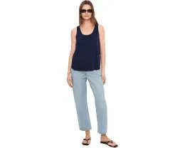 Топ Curve Hem Scoop Neck от Mod-o-doc с асимметричным подолом